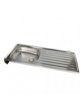 42" X 18" ALUMINIUM SINK [CAM]