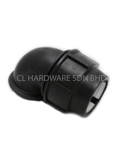 110MM X 4" HDPE FEMALE BEND [PENGUIN]