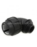 110MM X 4" HDPE MALE BEND [PENGUIN]