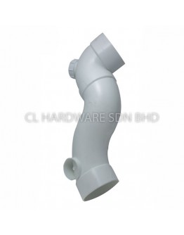 4" UPVC P-TRAP IO (MS1063) [BBB]