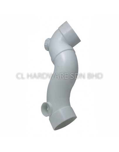 4" UPVC P-TRAP IO (MS1063) [BBB]