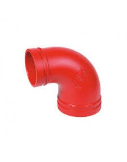 10" GROOVED 90° ELBOW (BS EN10255 / MS863) [CNG]