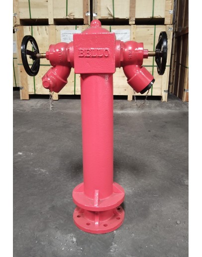 4" DI PILLAR HYDRANT C/W LANDING VALVE (SPAN) [BELLO]