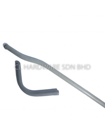 1 1/4" PVC FLUSH BEND [TECHPLAS]