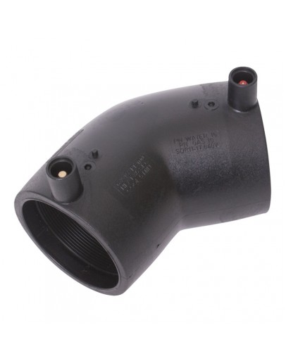 90MM X 45° ELECTROFUSION ELBOW [LESSO]