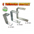 2" X 2" C BRACKET
