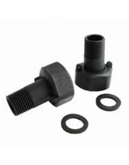 1/2" COUPLING SET FOR KSM PLASTIC WATER METER [GEORGEKENT]
