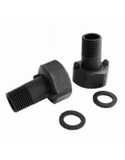 1/2" COUPLING SET FOR KSM PLASTIC WATER METER [GEORGEKENT]