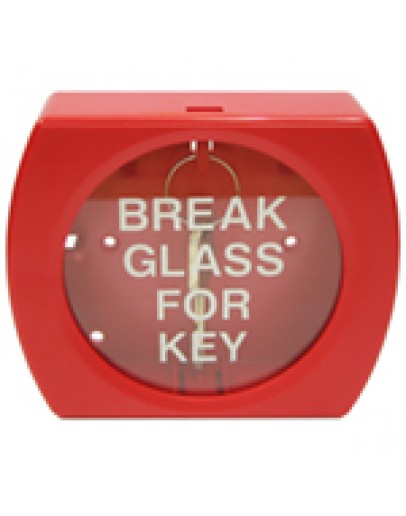 FIRE EMERGENCY KEY BOX (RED) [DEMCO]