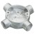 3/4" GI 4WAY BOX [BENA]