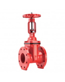 10" DUCTILE IRON FLANGE END RESILIENT SEATED OS&Y GATE VALVE (SIRIM) [CNG]