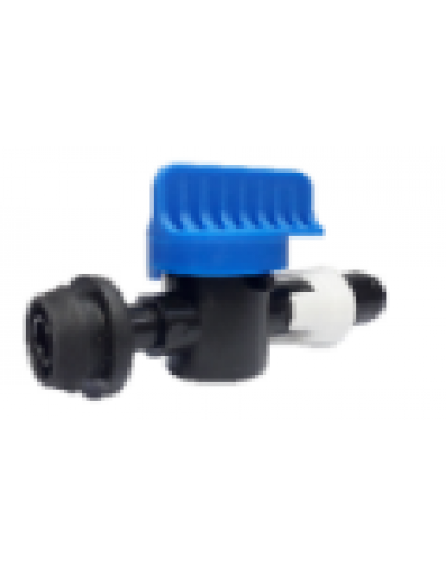EMITTER DRIP TAPE BARB LOCK VALVE C/W GROMMET [WINDMILL]