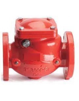 10" DUCTILE IRON FLANGE END SWING CHECK VALVE (SIRIM) [CNG]