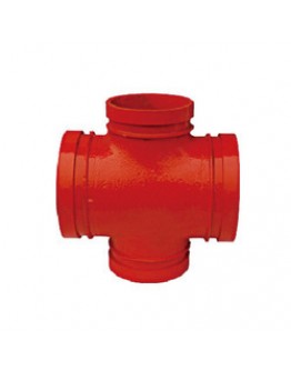 2 1/2" GROOVED STRAIGHT CROSS (BS EN10255 / MS863) [CNG]