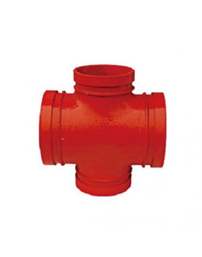 6" GROOVED STRAIGHT CROSS (BS EN10255 / MS863) [CNG]