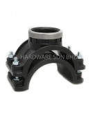 110MM X 3/4" HDPE CLAMP SADDLE [PENGUIN]