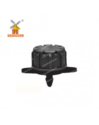 4MM FLOW ADJUSTABLE DRIPPER [WINDMILL]