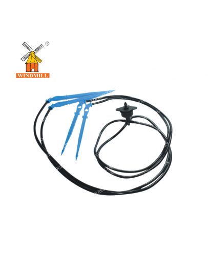 48CM FOUR BRANCH ARROW 8L COMPENSATED DRIPPER [WINDMILL]