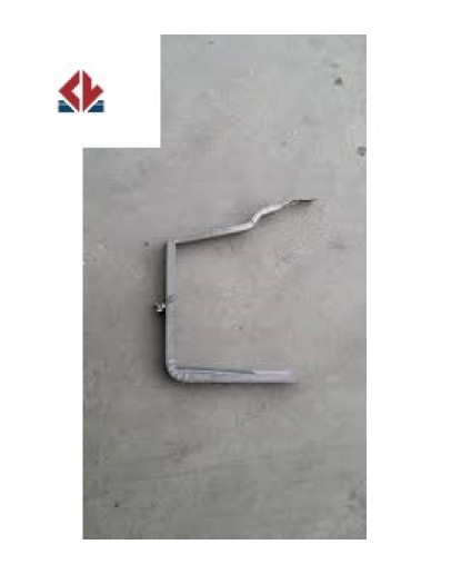 METAL GUTTER SUPPORT BRACKET C/W FRONT PLATES