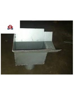 4" METAL GUTTER HEAD