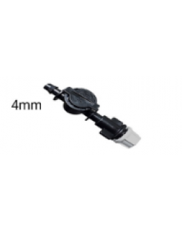 4MM GREY MIST SPRINKLER WITH ANTI DRIP CONTROL VALVE [WINDMILL]