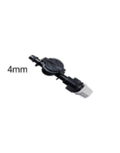 4MM GREY MIST SPRINKLER WITH ANTI DRIP CONTROL VALVE [WINDMILL]