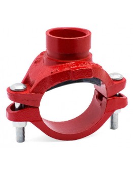 2 1/2" X 2"  MECHANICAL GROOVED TEE (BS EN10255 / MS863) [CNG]