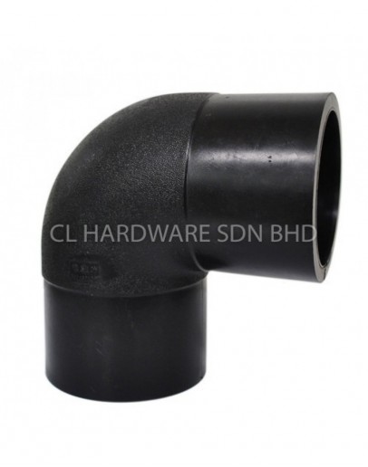 110MM X 90° HDPE BUTTFUSION ELBOW [POLYWARE]