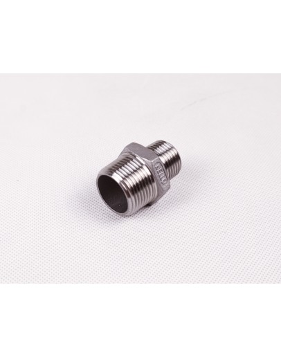 1" SS304 HEX NIPPLE (SIRIM) [BELLO]