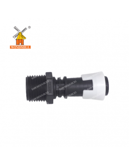 1/2" EMITTER DRIP TAPE MALE THREAD COUPLING [WINDMILL]