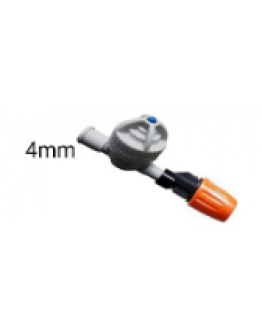 4MM RED MIST SPRINKLER WITH MIST CHECK VALVE [WINDMILL]