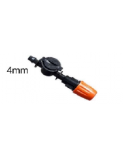 4MM RED MIST SPRINKLER WITH ANTI DRIP CONTROL VALVE [WINDMILL]