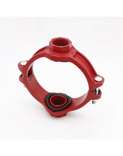 6" X 3" MECHANICAL THREADED TEE (BS EN10255 / MS863) [CNG]